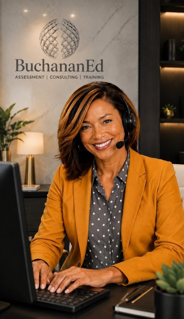 BuchananEd team member ready to help with your payment